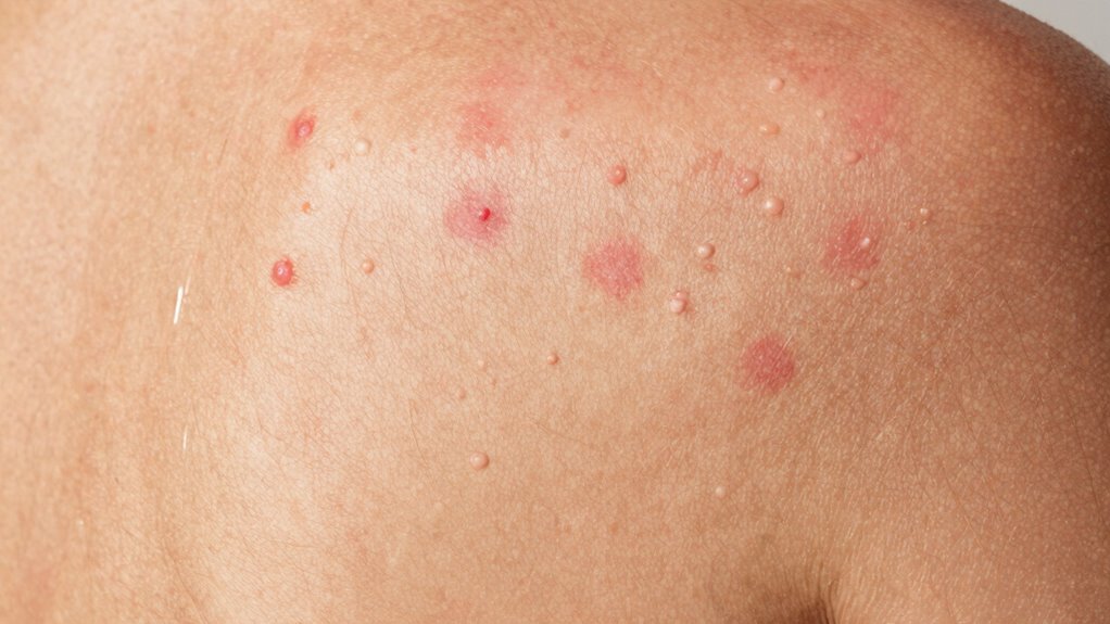 identify heat rash characteristics
