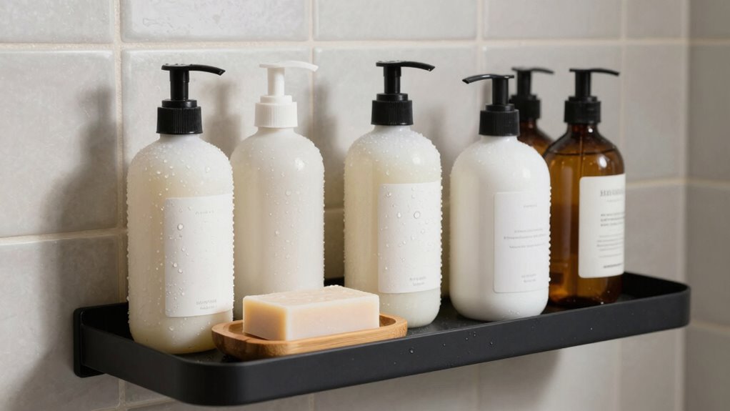 improve bathroom product storage