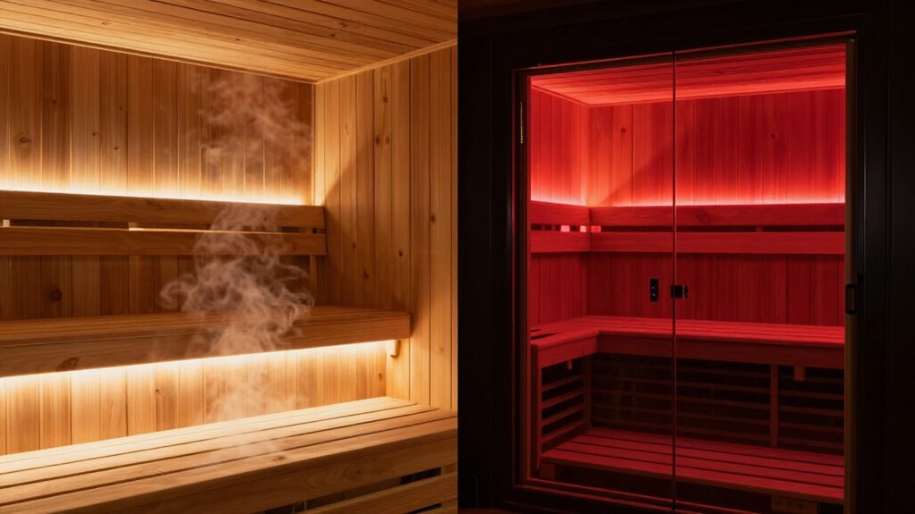 infrared heats directly traditional heats air