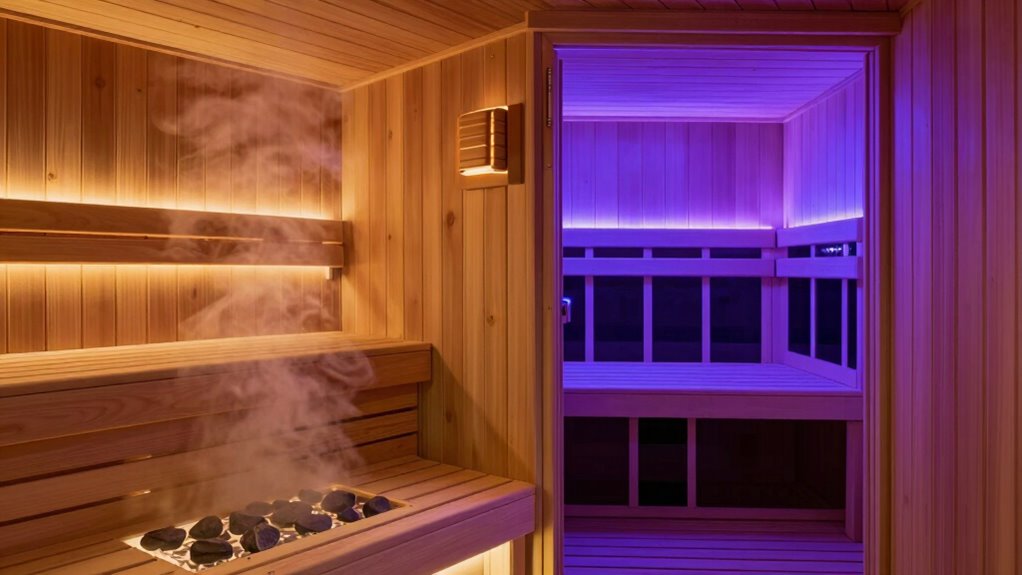 infrared saunas enhance relaxation