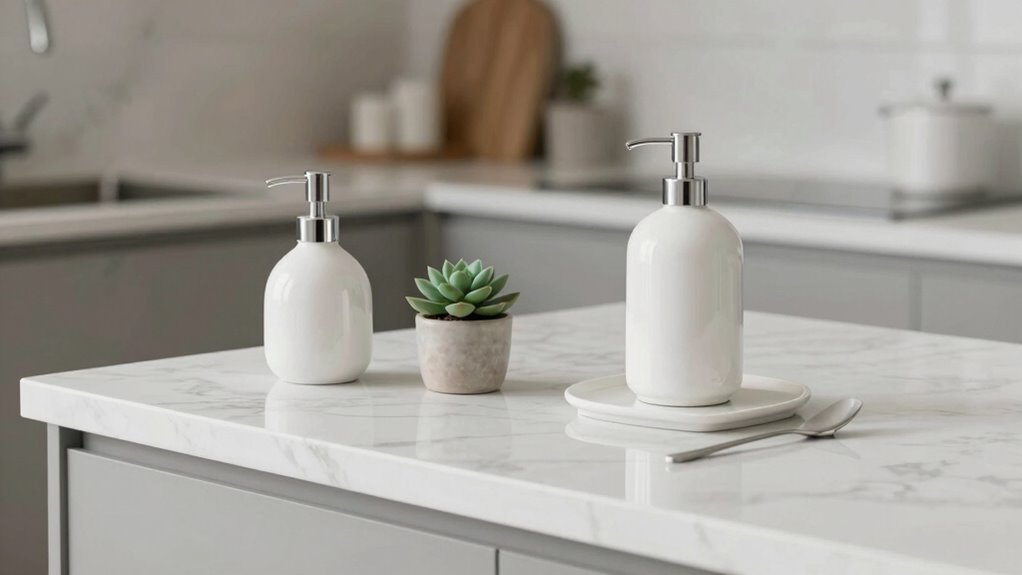 keep counters clear daily