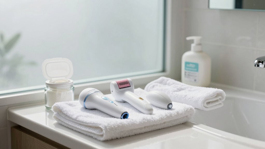 keep devices dry and clean