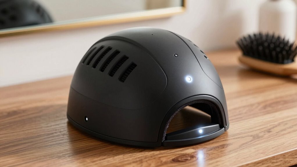 laser cap safety features