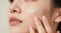 layer skincare effectively while sweating