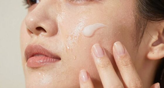 layer skincare effectively while sweating