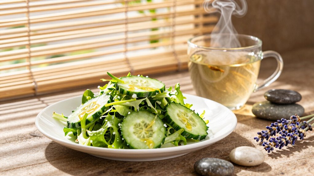 light nourishing mindful eating