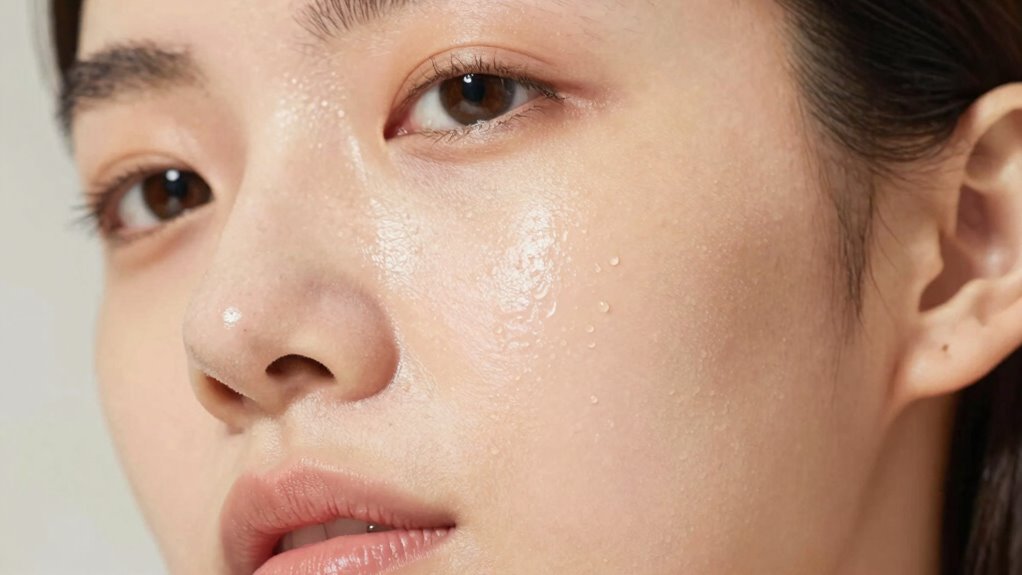 lighting enhances glass skin