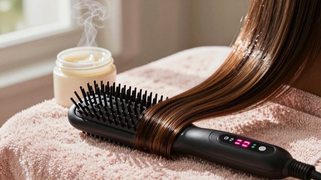 limit heat styling and hydrate