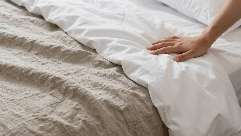 linen cools sensitive skin