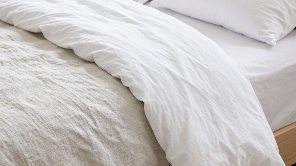 linen sheets promote cooling