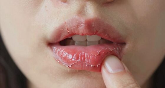 lip peeling and habits