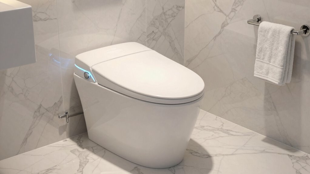 luxury bathroom bidet features