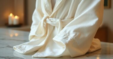 luxury hotel bathrobes selection