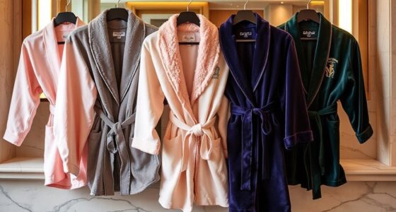 luxury hotel robe selection