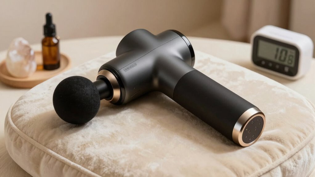 luxury massage gun features
