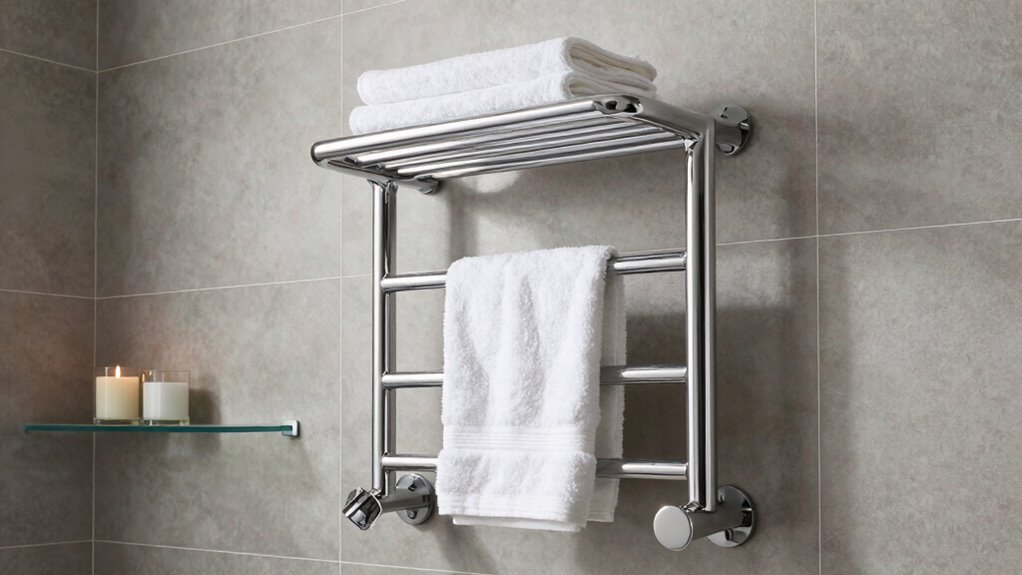 luxury towel rack features
