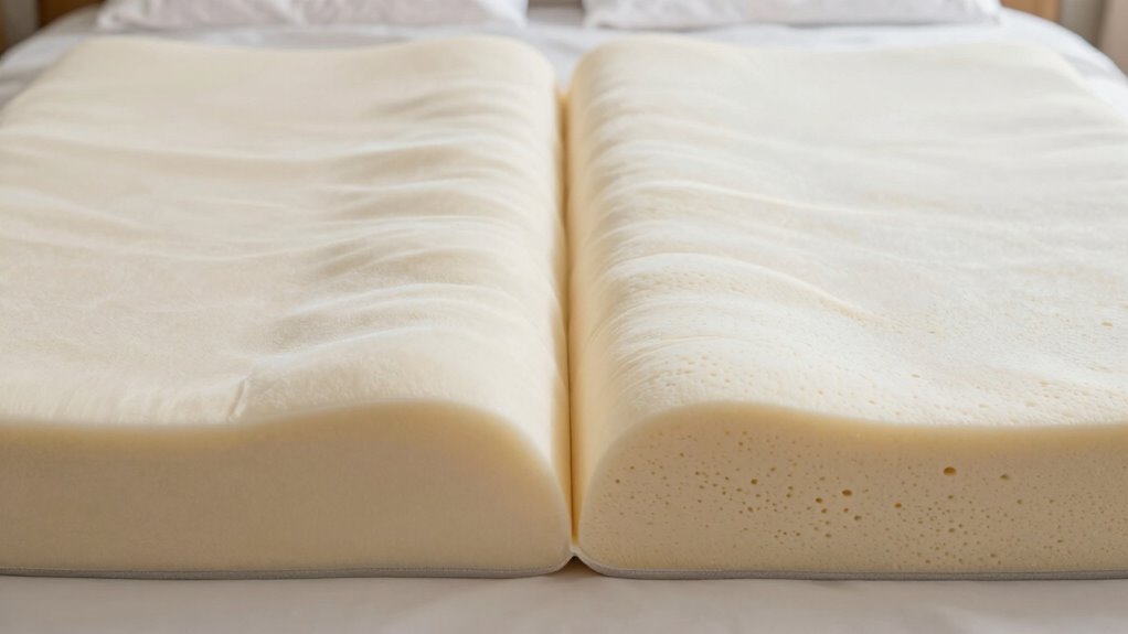 memory foam vs latex comfort