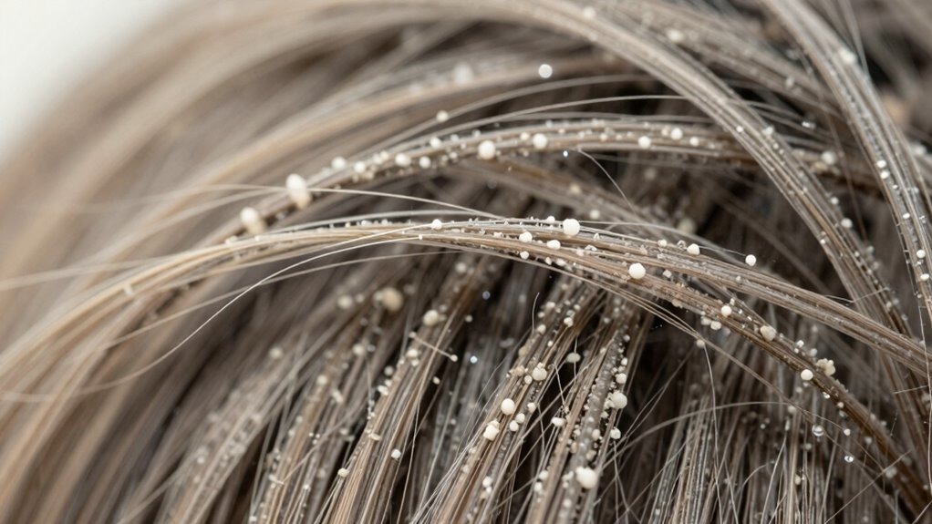 mineral buildup damages hair