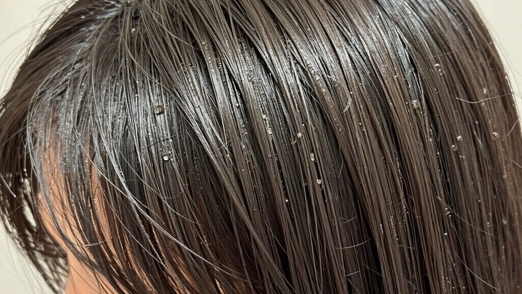 mineral buildup dulls hair