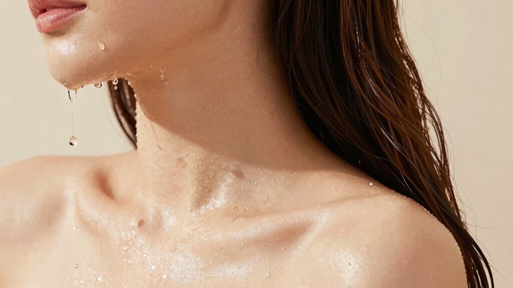 mineral deposits damage skin