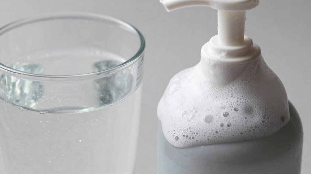 minerals reduce foam stability