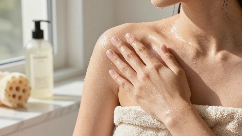 moisturize moderate water temperature