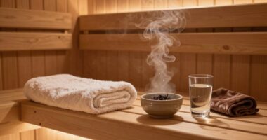 moisturize skin after sauna