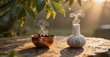 morning or evening heat therapy