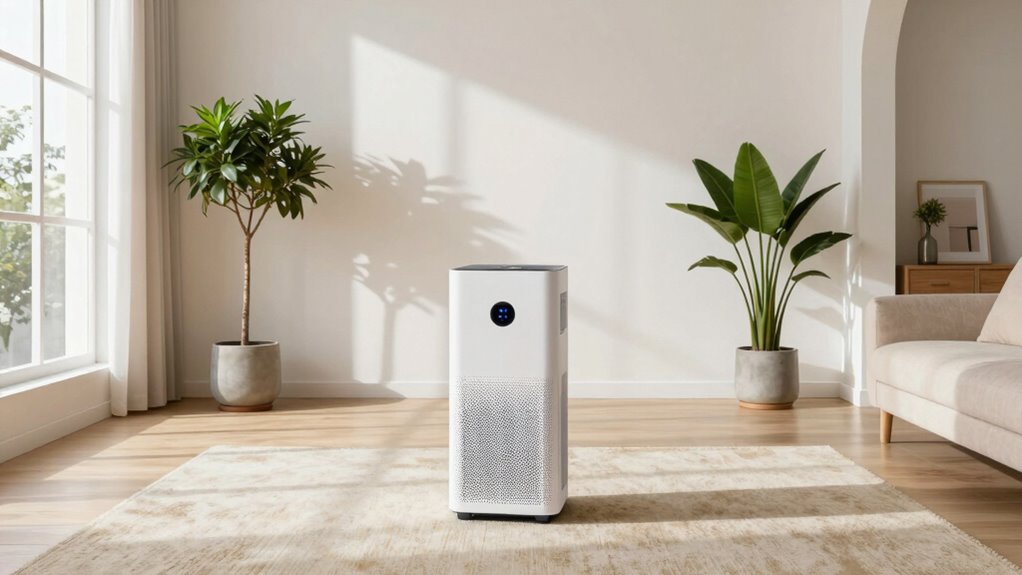 optimal air purifier placement