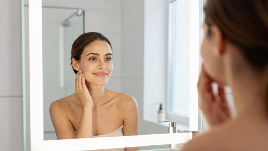 optimal bathroom lighting choice