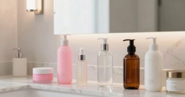 optimal bathroom skin lighting