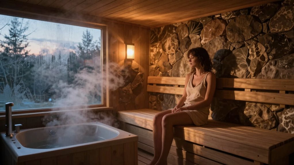 optimal sauna and bath timing