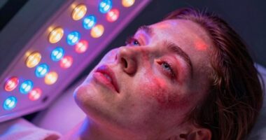 overusing led therapy signs