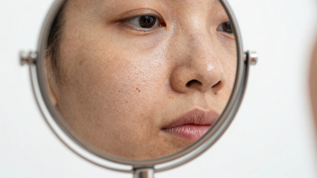 perception amplifies skin flaws