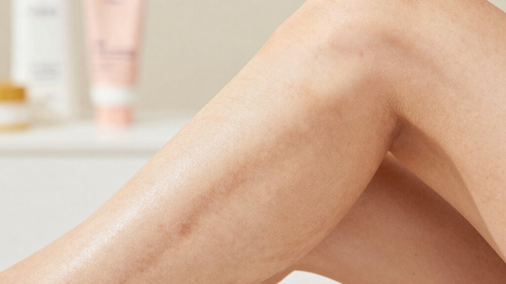 post hair removal skin darkening