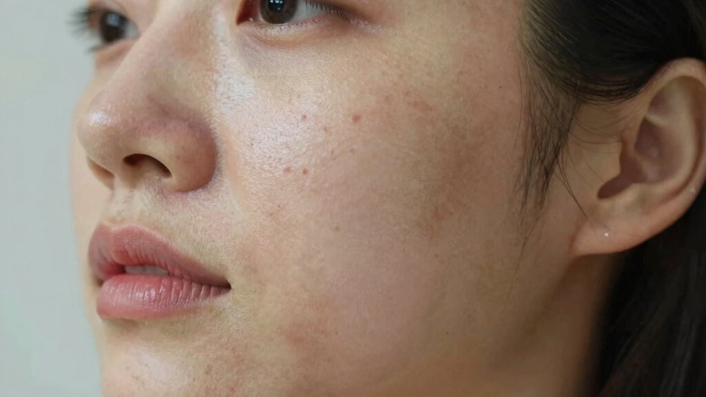 post led hyperpigmentation signs