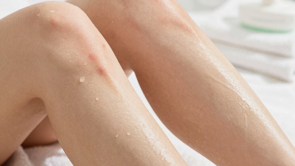 post shower skin irritation causes