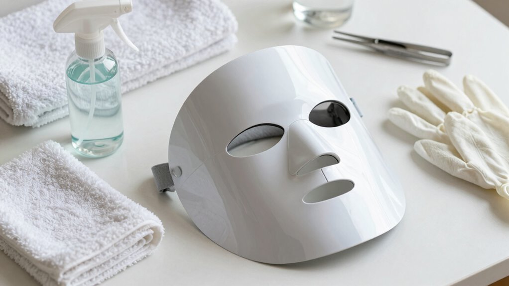 prepare workspace and supplies