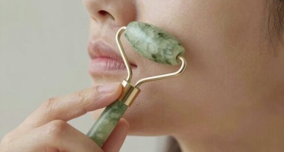 proper facial roller movement