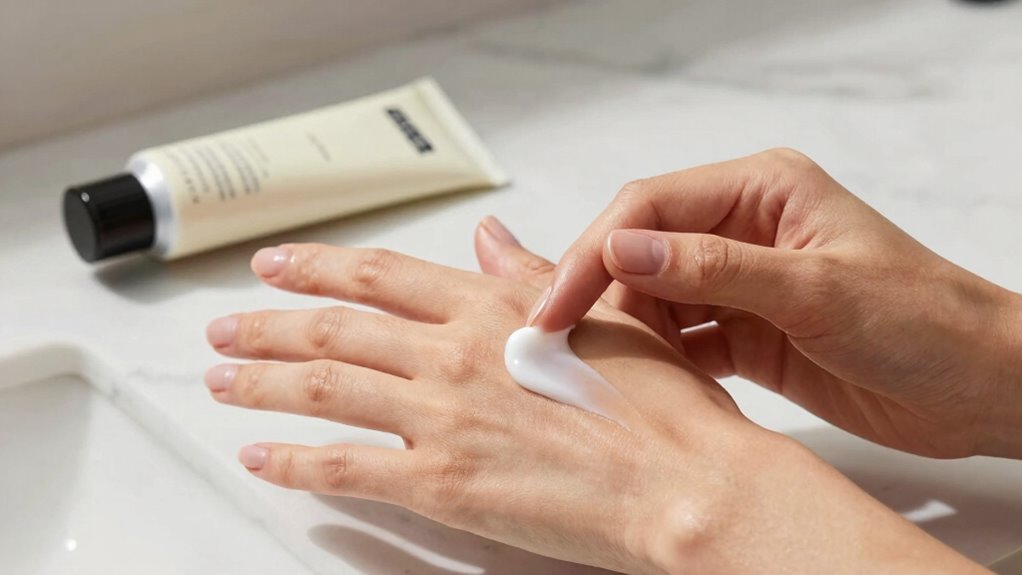 proper hand moisturizing technique