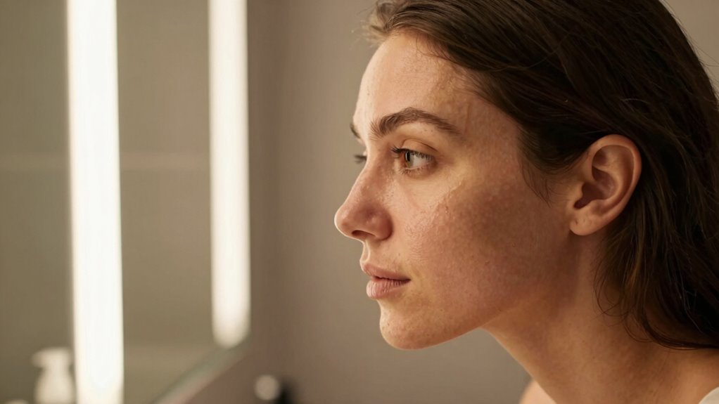 proper lighting reveals skin flaws