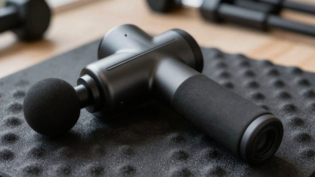 proper massage gun technique