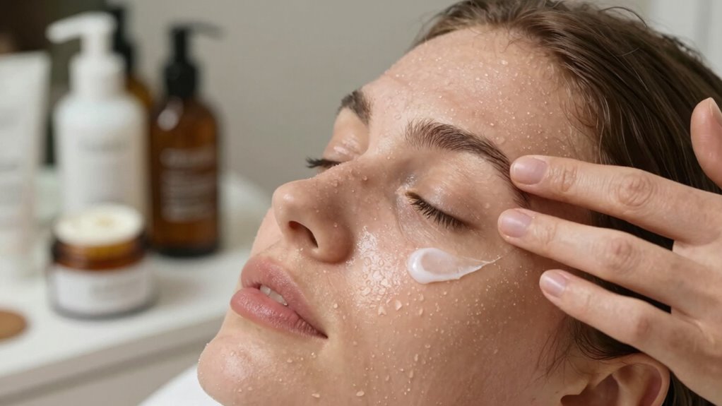 proper skincare application timing