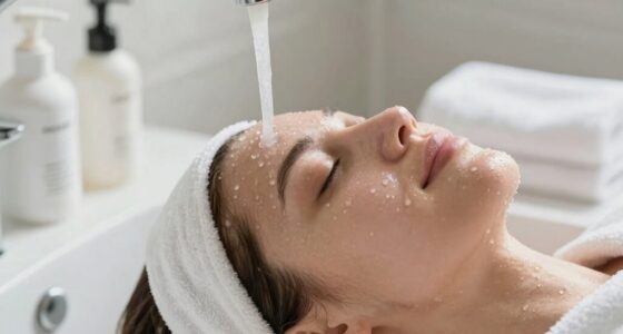 quick double cleansing routine