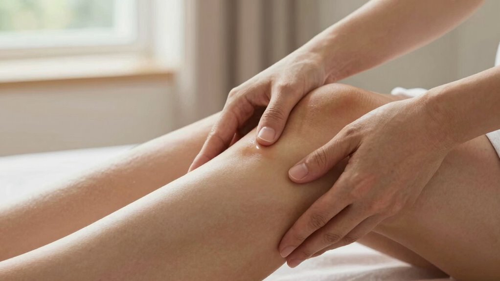 quick leg self massage benefits