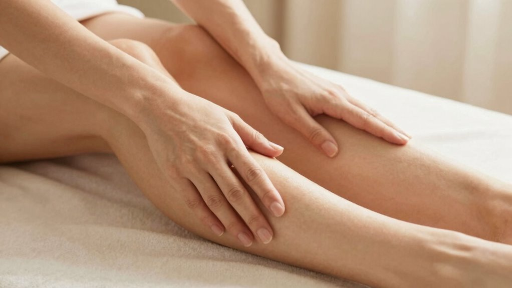 quick mindful leg relaxation