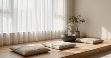 quiet calming sensory retreat