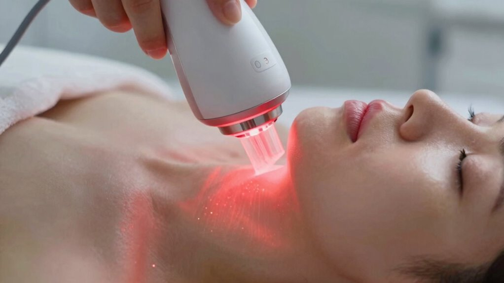 red light penetrates skin