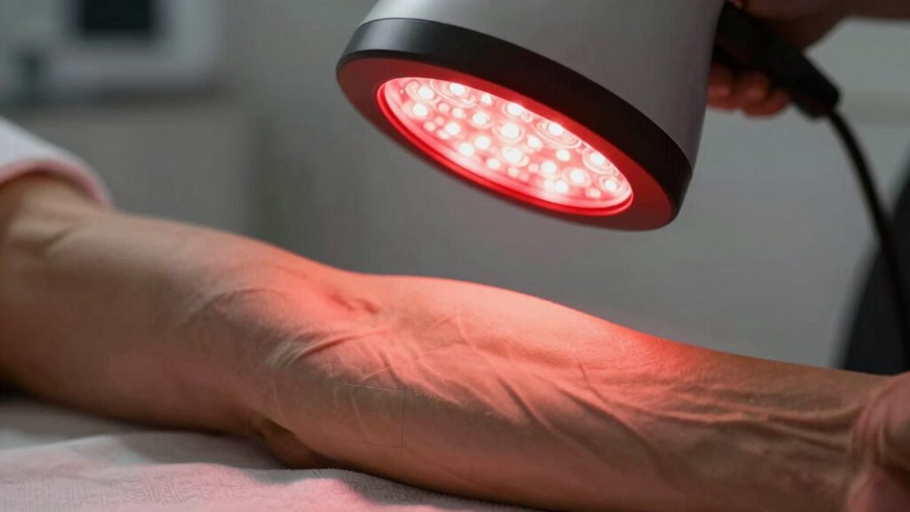 red light promotes healing