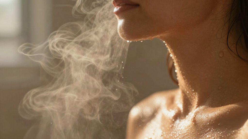 rehydrate skin after hot showers